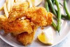 Lạ miệng với cá tẩm dừa nạo chiên giòn kèm salsa xoài Lạ miệng với cá tẩm dừa nạo chiên giòn kèm salsa xoài